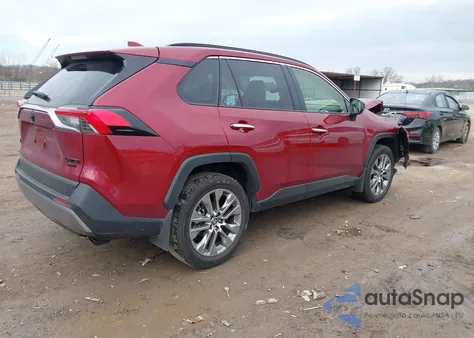 2025 Toyota Rav4 Limited from USA, damaged, VIN JTMN1RFVXSD114495